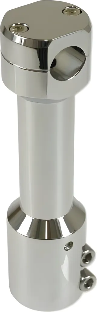 Fixation guidon STR8 chrome pour passer en street sur Yamaha Aerox Nitro