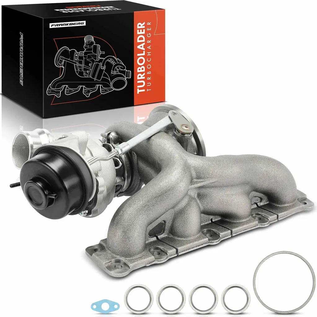 Collecteur d'échappement anti-fuite pour turbo BMW F20 F30 F10 E84