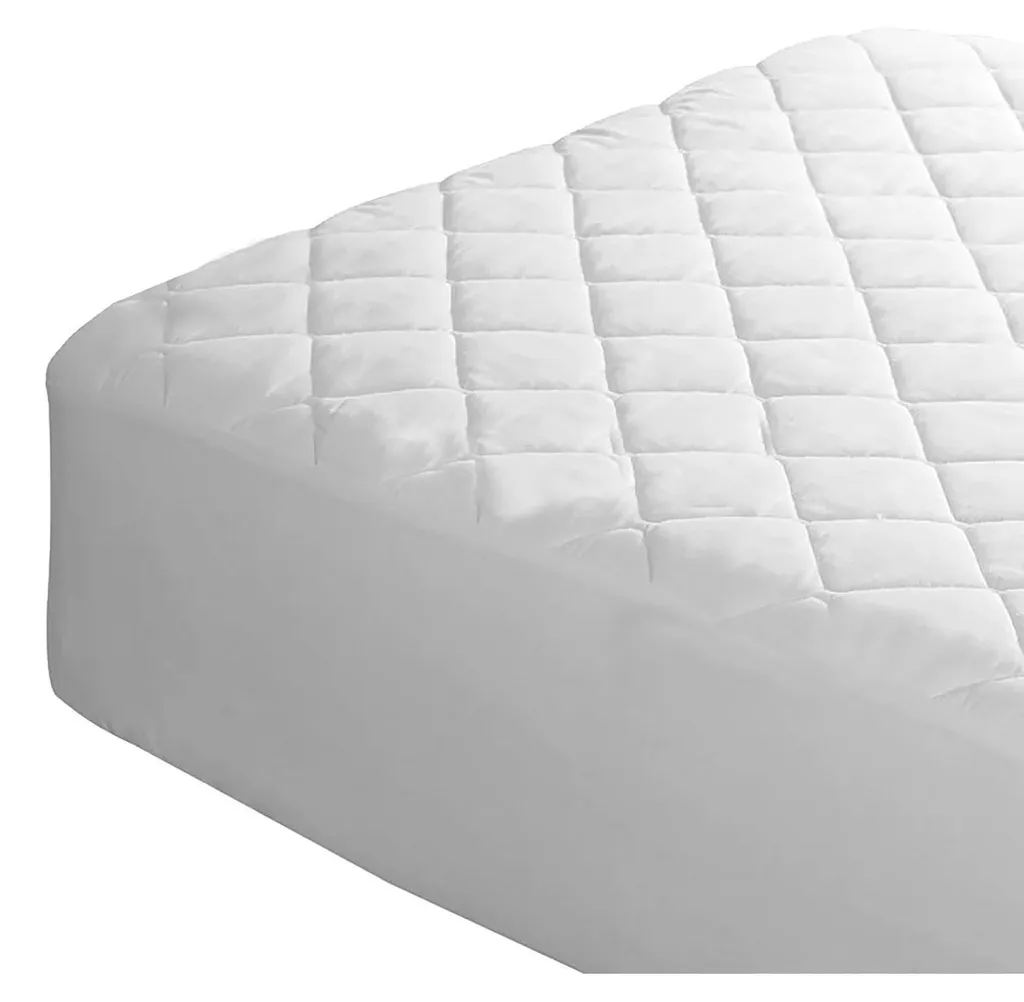 Protège-matelas Respirant avec Maintien 4 Points - Coton-Poly Douceur