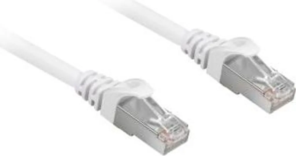 Cavo Ethernet Sharkoon Cat.6a 20m Bianco | Zero Lag Gaming SFTP