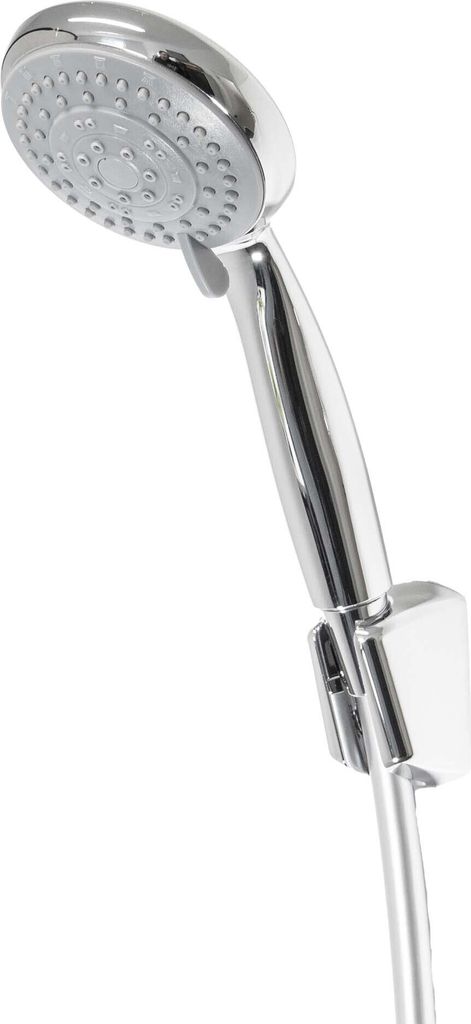 tecuro Wannenset ew-easy-100 - mit 5 Funktionen Handbrause, Brauseschlauch 160 cm, Wandhalter