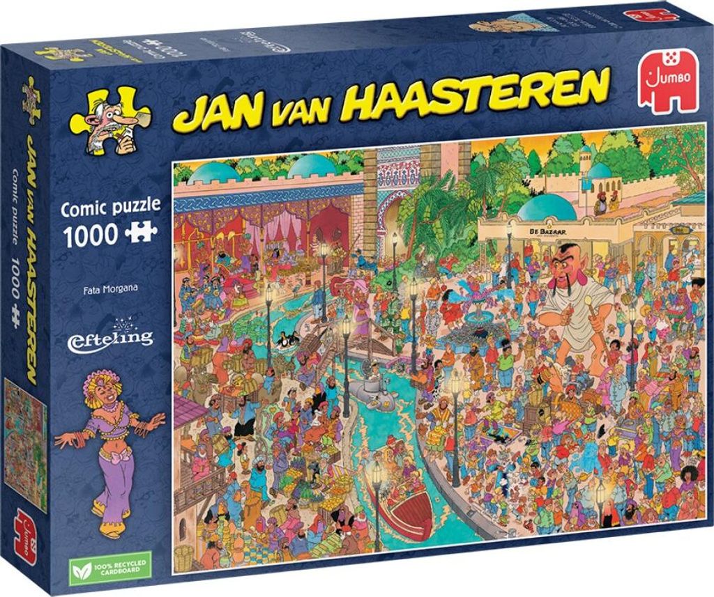 Jan van Haasteren - Fata Morgana Efteling - 1000 Teile, Produktbild 