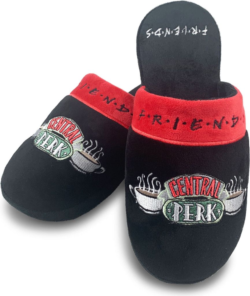 Friends Hausschuhe Logo Central Perk White EU 5 - 7 Produktbild 