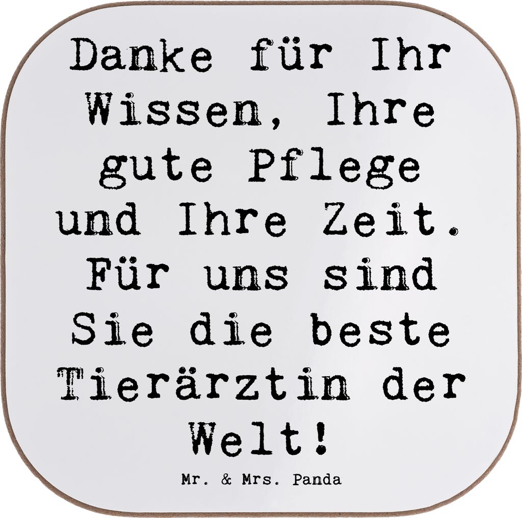 Mr. & Mrs. Panda Untersetzer für Gläser Spruch Beste Produktbild 