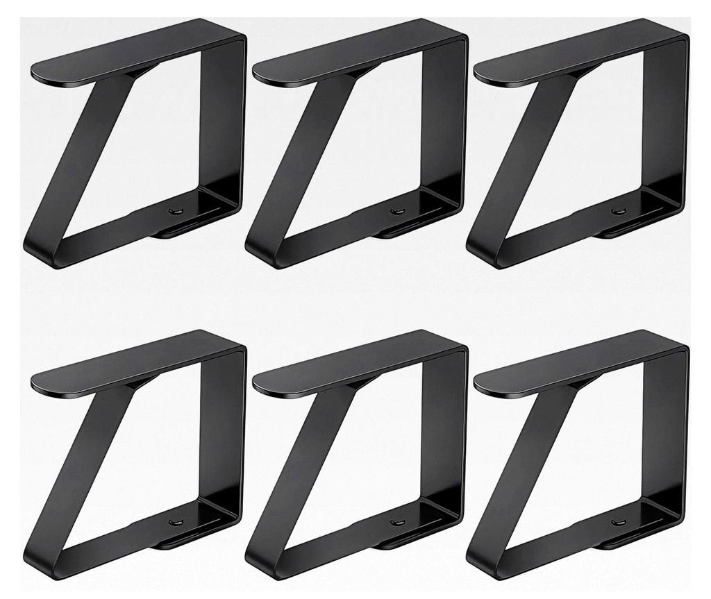 Tischdeckenklammern aus Edelstahl für Familien-Esstische, Picknicks, Partys und Hochzeiten (5 x 4 cm)