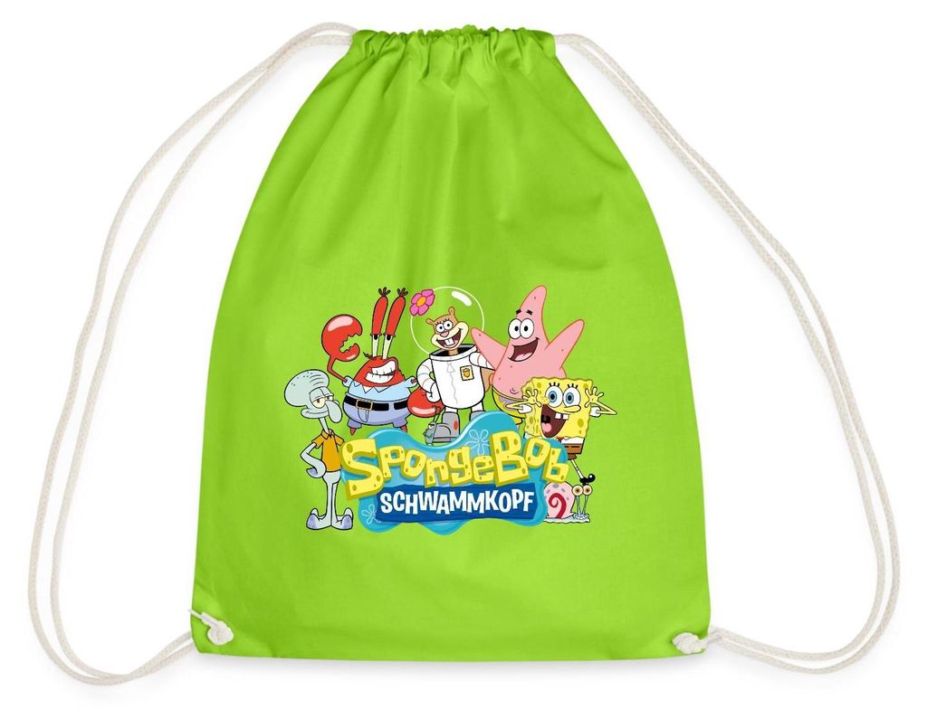Spreadshirt SpongeBob Schwammkopf Logo Patrick Thaddäus Produktbild 