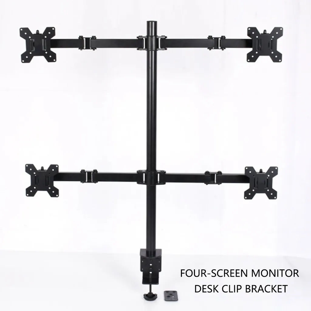 Support d'écran ergonomique pour bureau - Fixation Table 4 Multi-écrans - 5