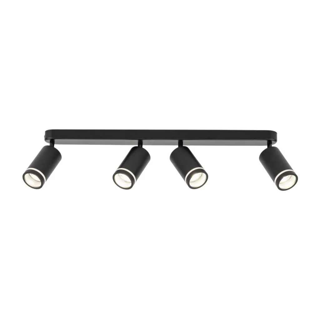 Plafonnier 4 spots GU10 pour optimiser la luminosité de chaque pièce
