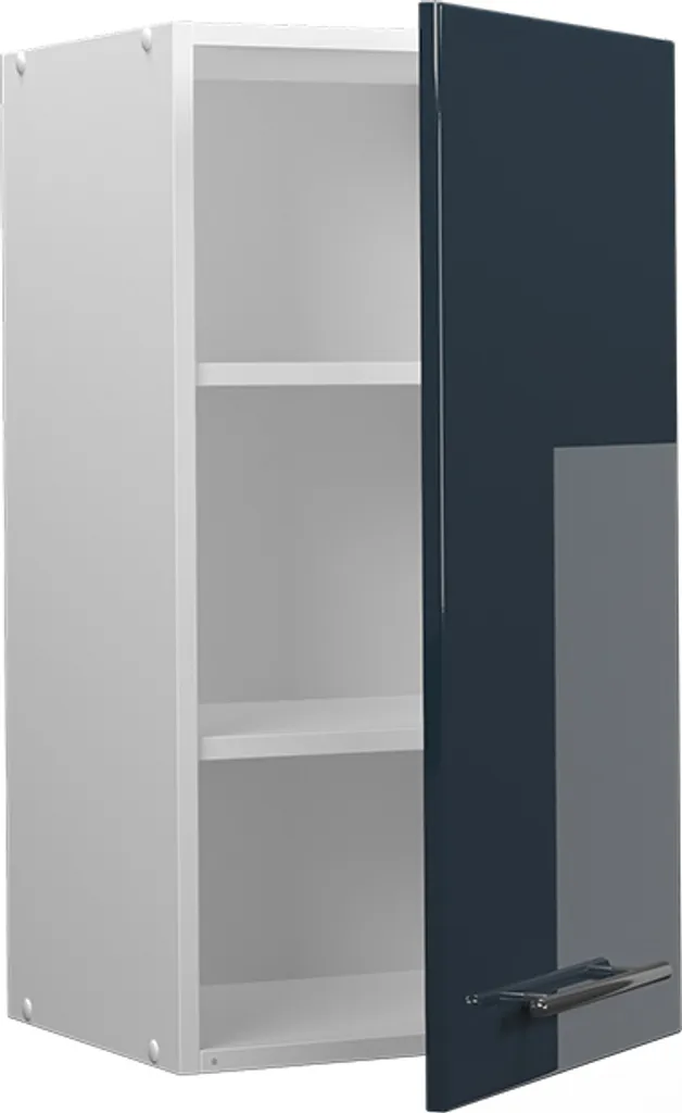 Vicco Pensile Fame-Line 40 cm Blu Scuro Lucido - Mobili Cucina Top - 4
