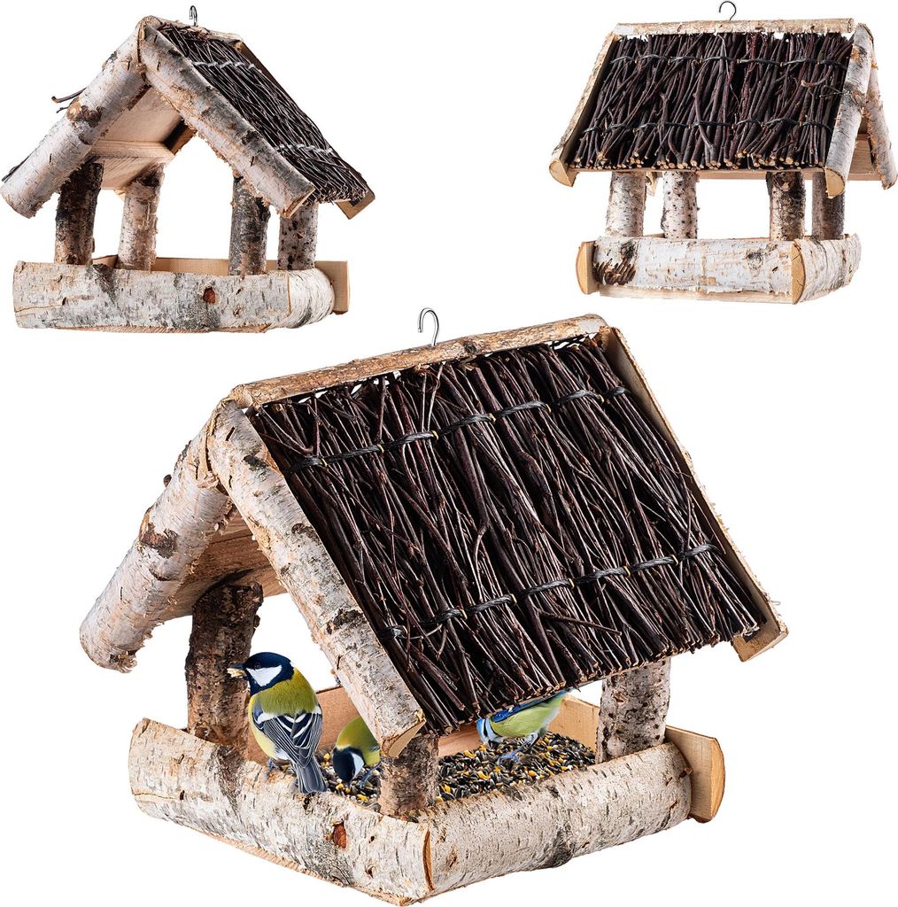 KADAX Vogelfutterhaus zum Aufhängen, Vogelhaus aus Produktbild 
