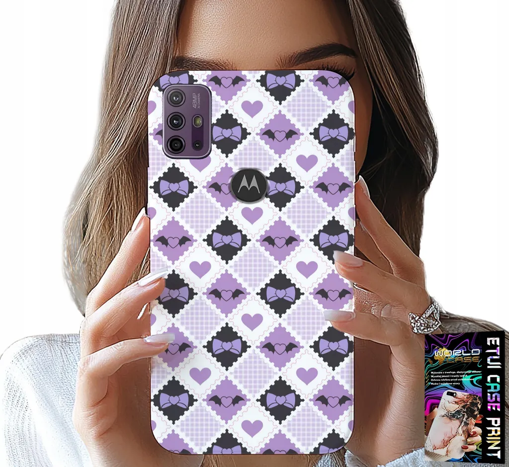 Custodia Regalo Motorola G10 G30 con Cuori Fiocchi e Vetro Omaggio