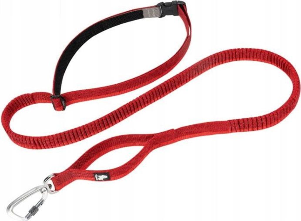 FLEXIBLE Leine zum Laufen mit Hund STRONG BUNGEE M