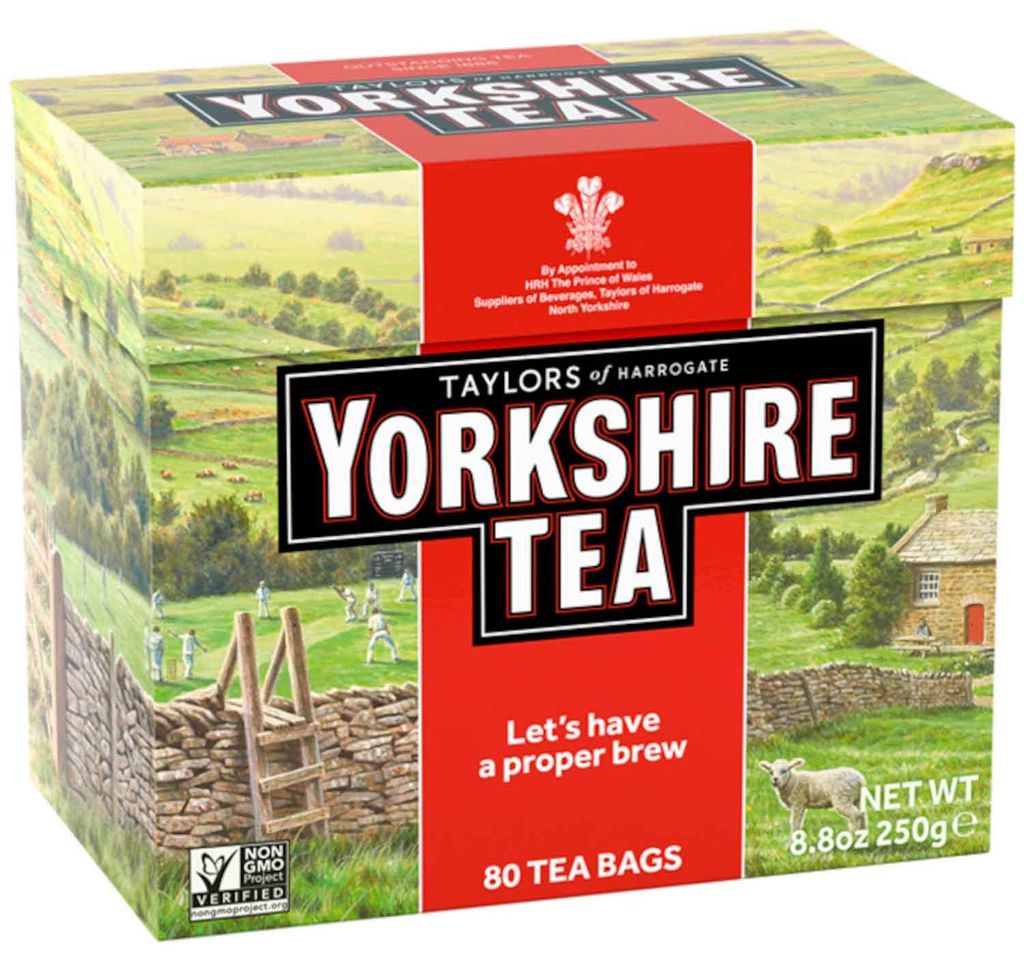 Tè nero YORKSHIRE TEA, 80 bustine da 250g Immagine del prodotto 