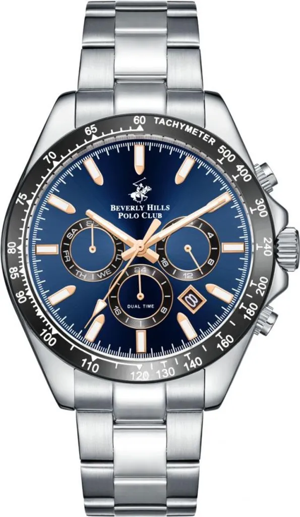 Montre homme fiable Beverly Hills BP3127X.391 bleue - Style garanti