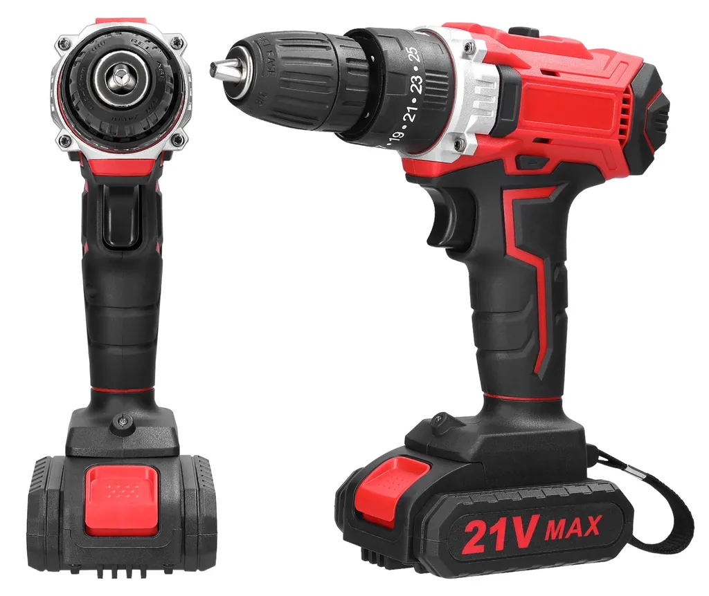 Perceuse domestique 21V pour montage de meubles et travaux de perçage - 8
