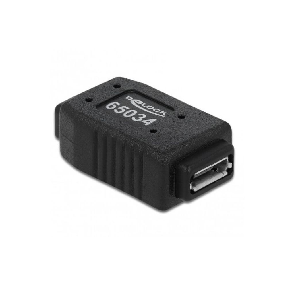 DELOCK Adapter USB micro-A+B Buchse zu USB micro-A+B Buchse