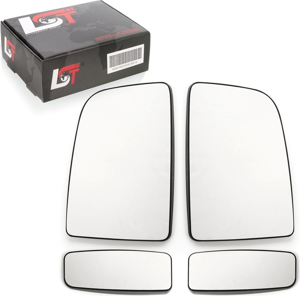 2x Außenspiegel Glas konvex Set links rechts für Mercedes-Benz für VW 2006-2008