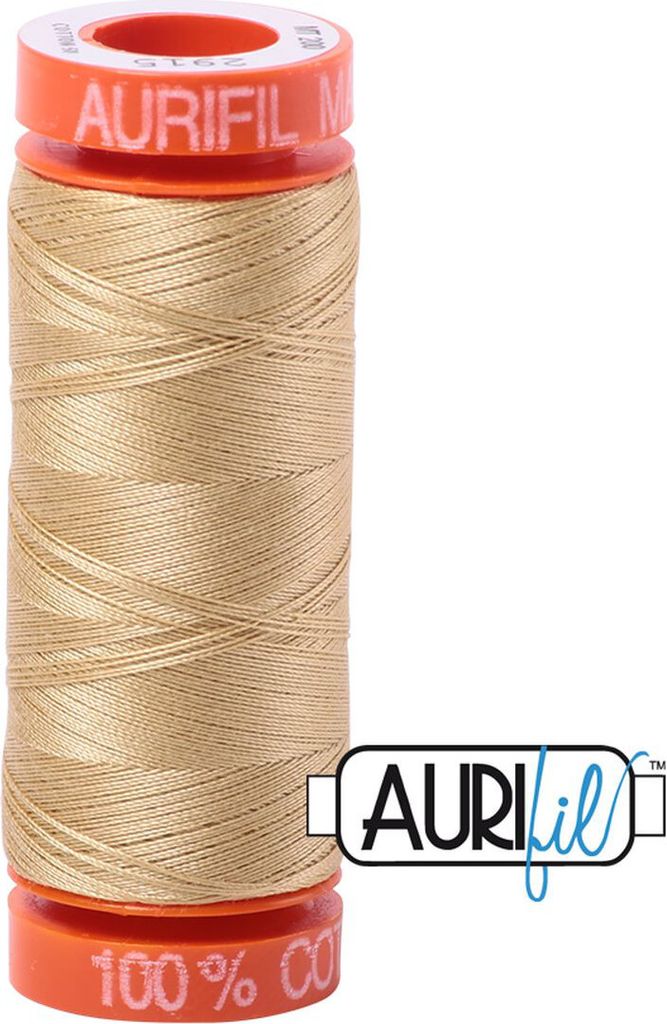 AURIfil Nähgarn MK50WT 1300m, 100% CO : 2915 Very Light Brass AURIfil: 2915 Very Light Brass