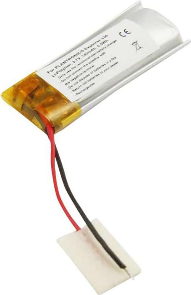 Avizar, Plantronics Explorer 330 Akku 3,7 V 140 mAh Li‐Polymer, Grau