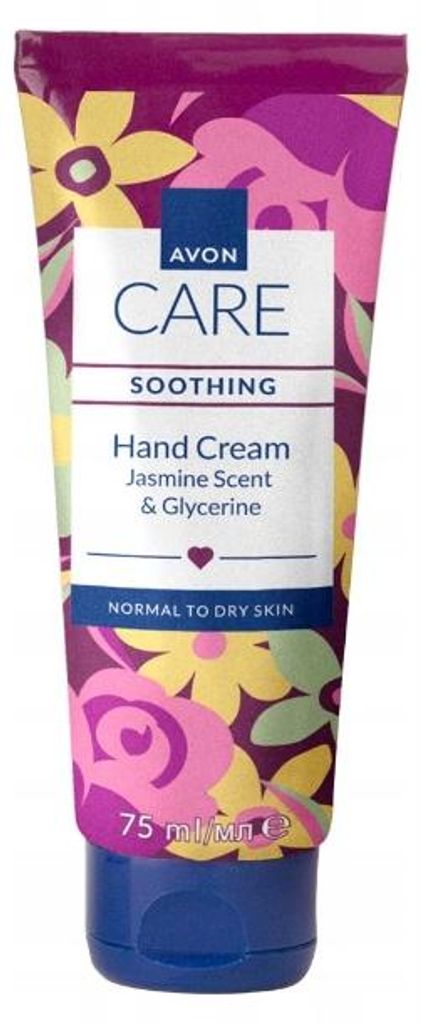 Kojący krem do rąk z gliceryną o zapachu jaśminu Avon Care Zdjęcie produktu 