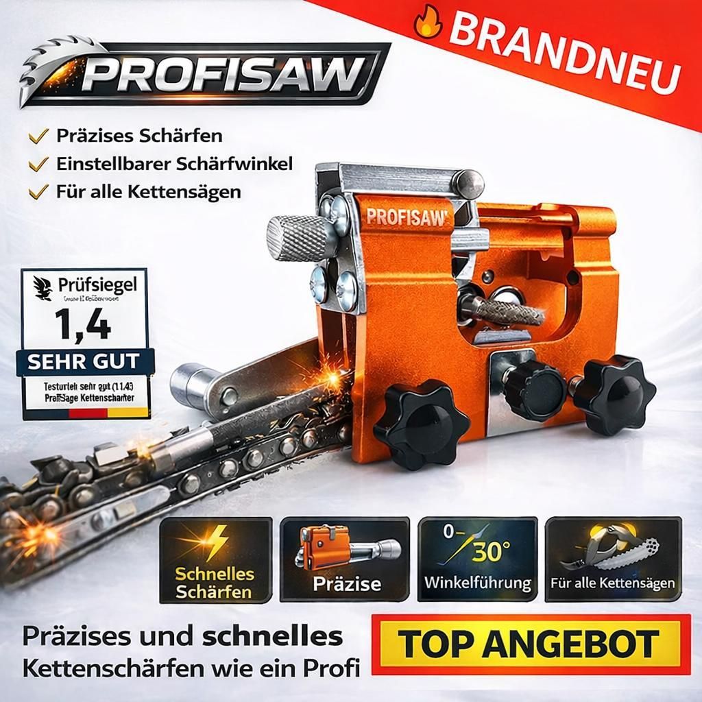 ProfiSaw™ Kettensäge Schärfgerät Kettenschärfer mit Produktbild 