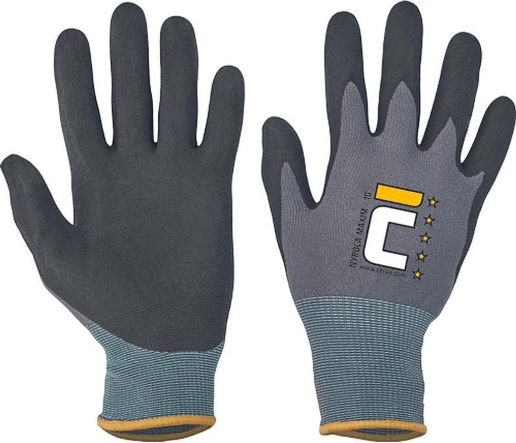 Handschuhe fh NYROCA MAXIM 10/XL, kombiniert, Nylon/Elasthan/Nytril