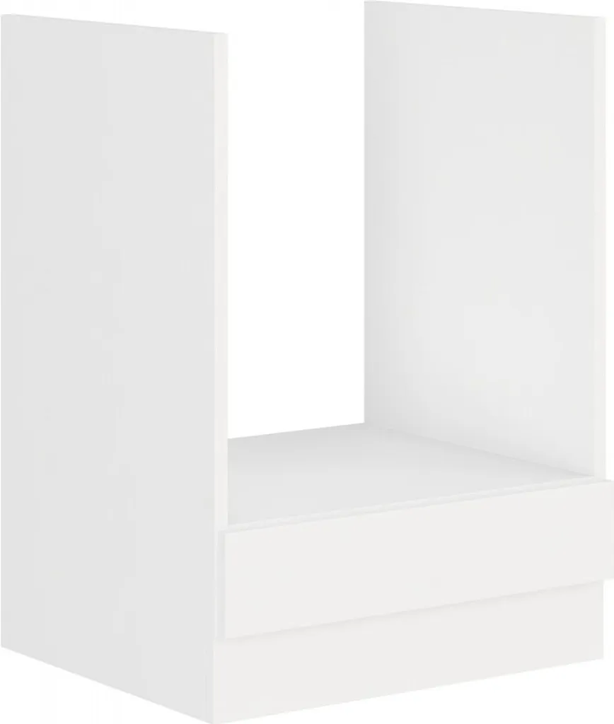 Armadietto per Fornelli EDISA 60cm Bianco - Mobile Base Cucina Robusto