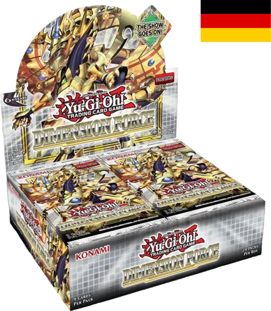 Yu-Gi-Oh! TCG Dimension Force Booster Display PL Zdjęcie produktu 