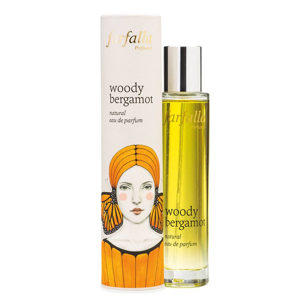 Farfalla woody bergamot, natural eau de parfum Bio 50ml