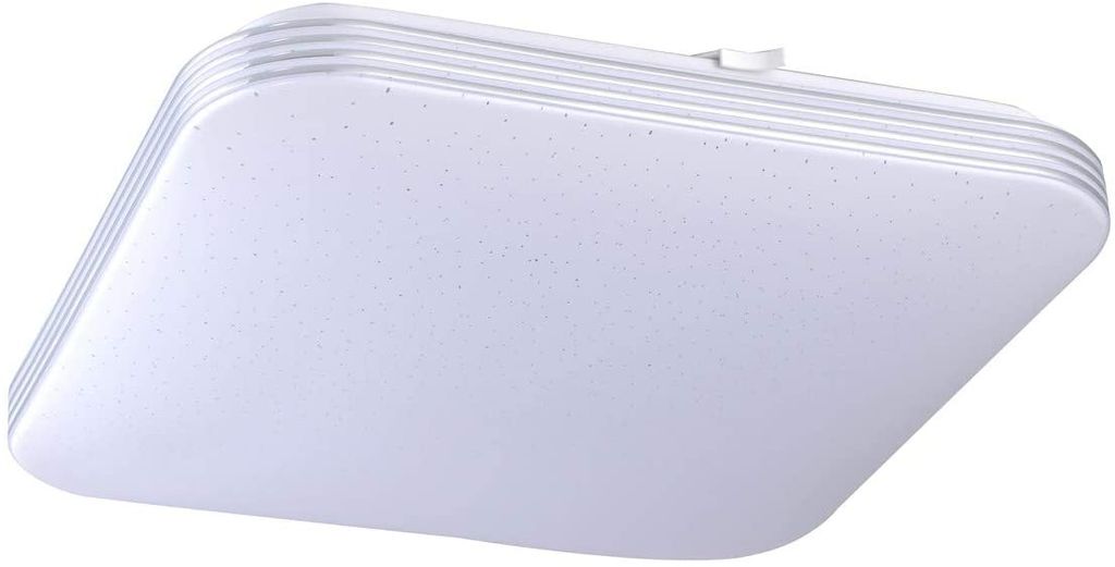 Rabalux 3409 Deckenleuchte Oscar, 36W, 4000K, 2700lm, weiß, quadratisch, neutralweiß, 53x53cm