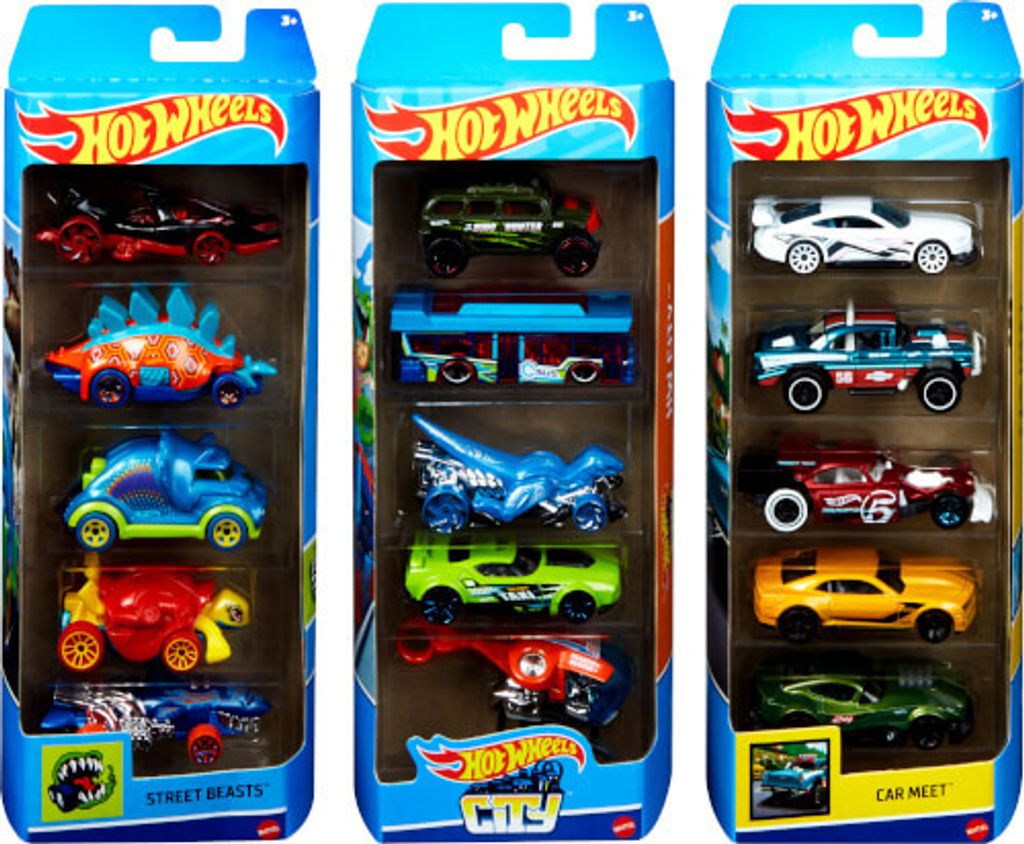 Mattel Hot Wheels Dárková sada 5 kusů Obrázek produktu 62