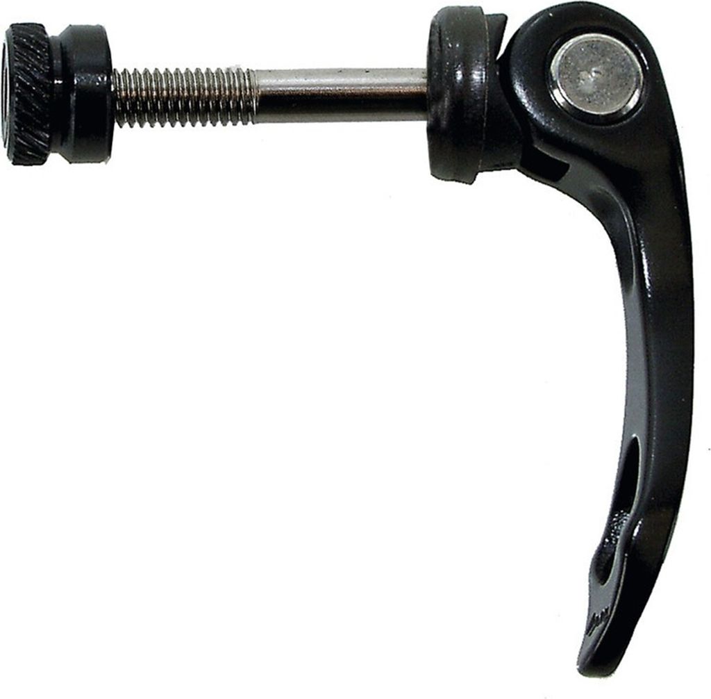 Sattelstütz-Schnellspanner M 6x55 schwarz, Alu