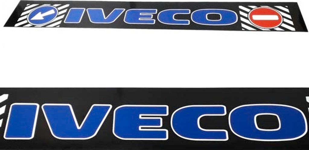 Iveco: Kleurrijke spatborden voor aanhangwagens | 40 x 240 Productafbeelding 