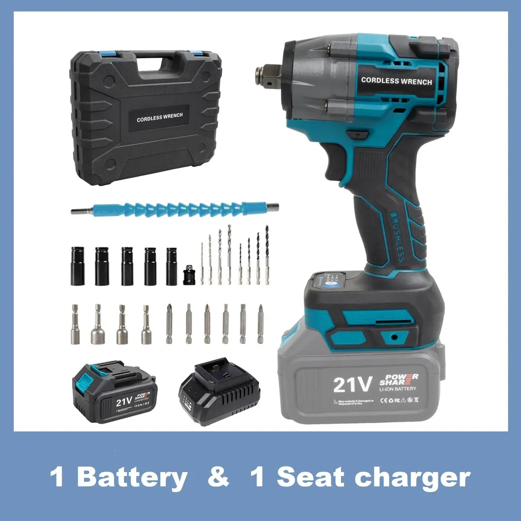 Visseuse à chocs et perceuse 2 en 1 Braun 21V sans balais 480 Nm