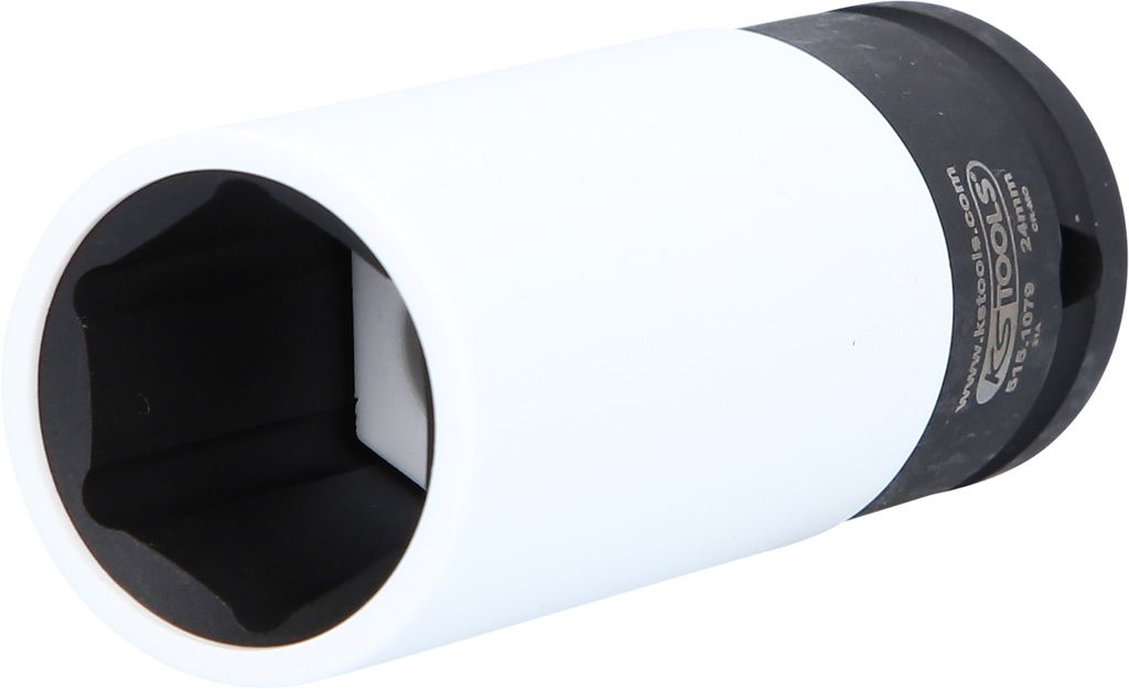 KS TOOLS 515.1079 1/2" Alu-Felgen Kraft-Stecknuss robust, lang, 24mm