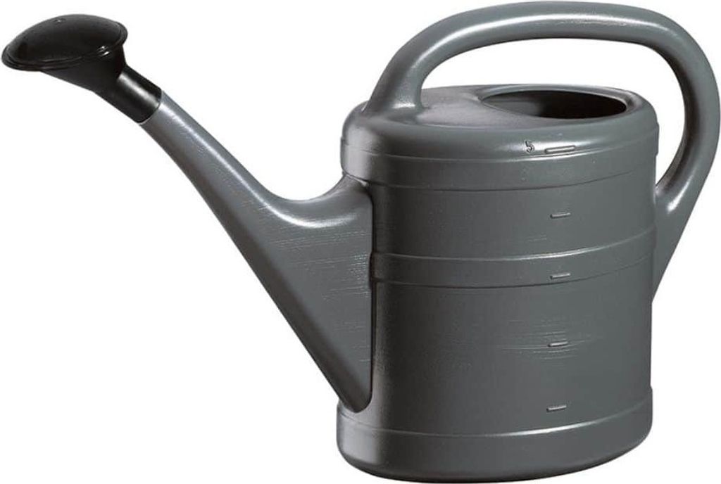 Gießkanne ca. 5 Liter, anthrazit