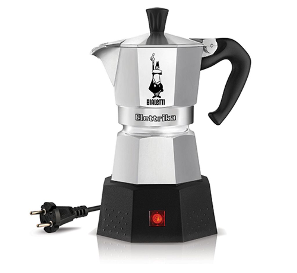 Bialetti elettrika - 2 Tassen Mokka Kocher 220V Produktbild