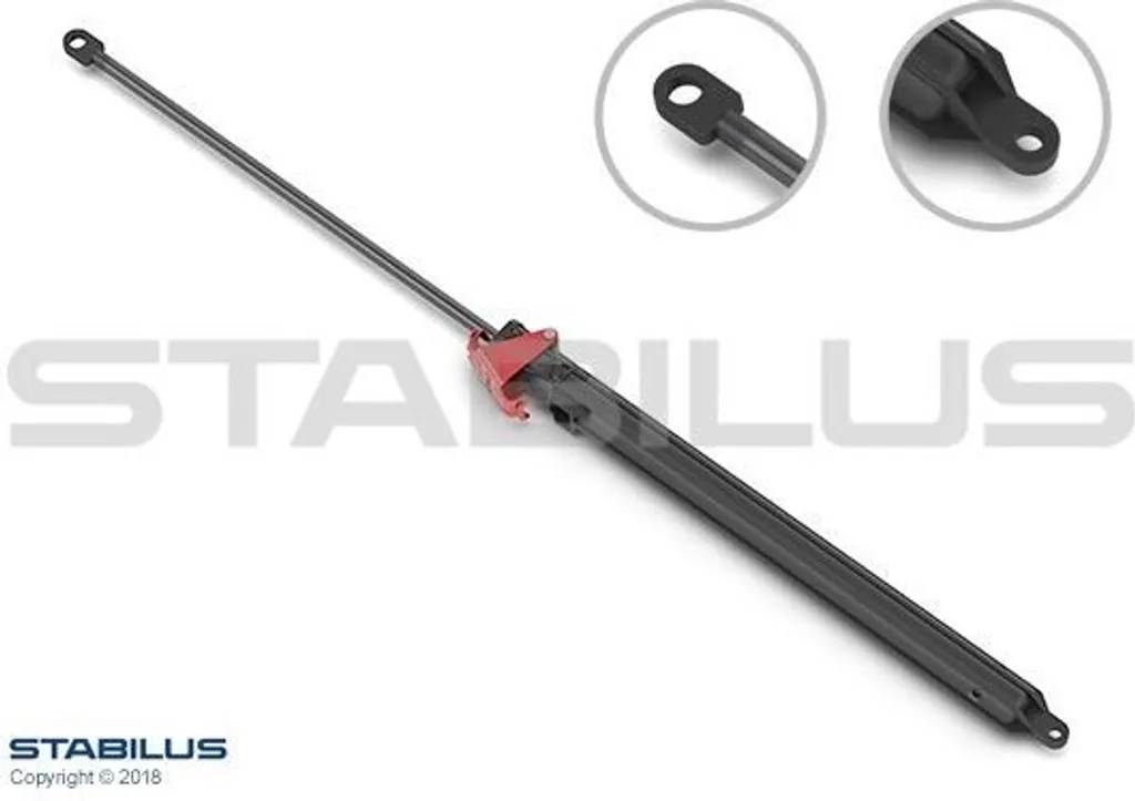 Vérin de Levage Capot Volvo S90 et V90 - Pièce STABILUS 6512AJ Origine