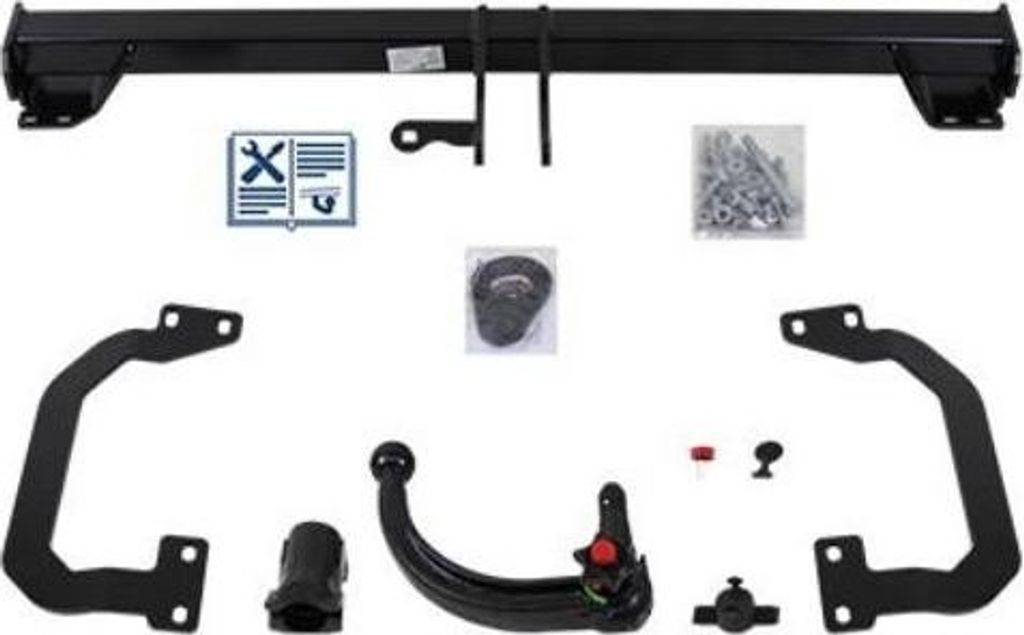 WESTFALIA 304135600001 Anhängerkupplung 1900kg Max passend für PEUGEOT 407 SW (6E) 407 (6D) 407 SW Kasten / Kombi (6E) für CITROËN C5 III Kombi...
