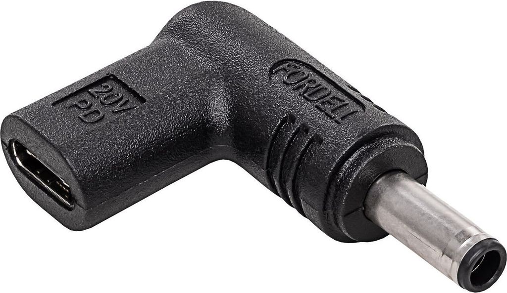 Adaptér pre notebook DELL AK-ND-C10 USB-C / 4,5 x 3,0 mm Obrázok produktu 