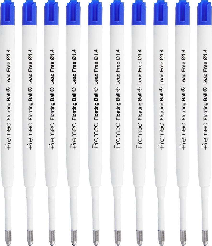 Kugelschreiber Ersatzminen G2 Nachfüller Blau 10er Pack 1,4mm XB Kulimine