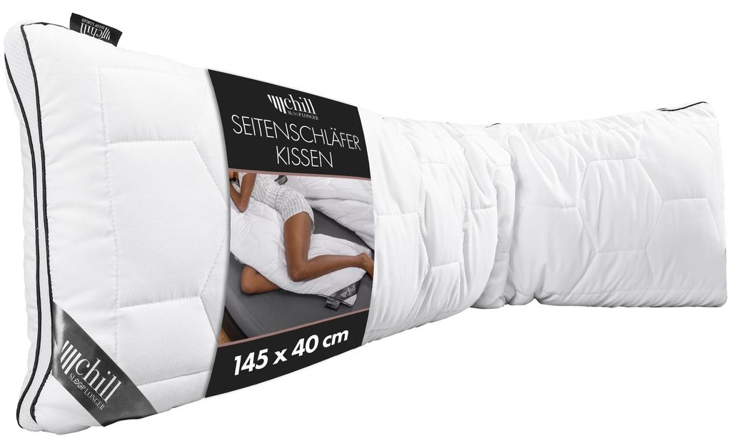 chill SLEEPLONGER Seitenschläferkissen 40x145 cm Produktbild 