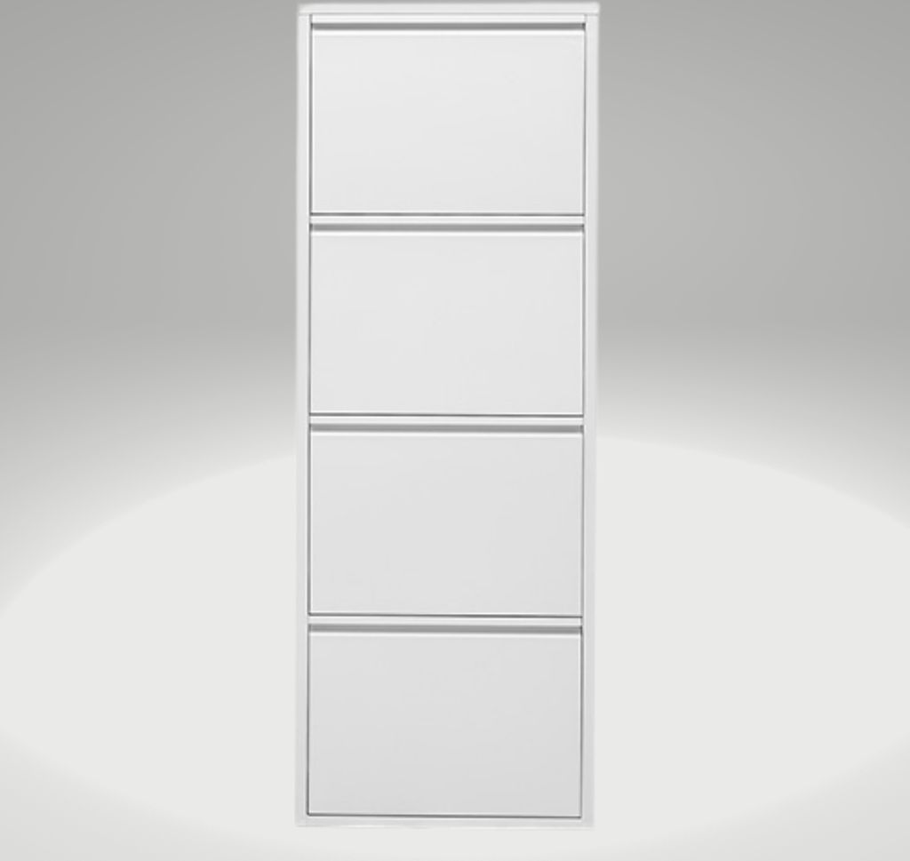 gowoll Schuhschrank Schmal Schuhregal Metall Hoch Produktbild 7