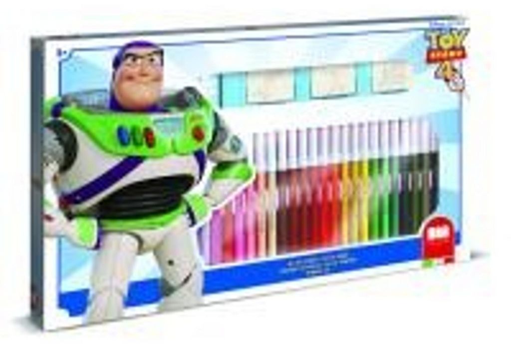 TOY STORY 4, 41-tlg., inkl. Malbuch & Stempel
