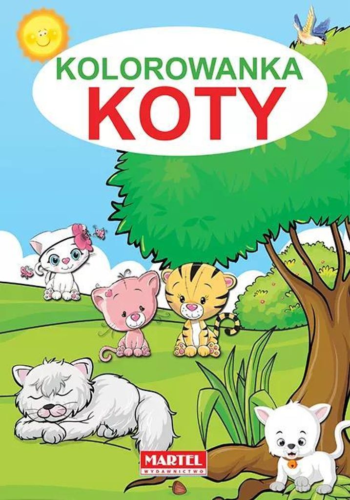 Kolorowanka dla dzieci Kotki