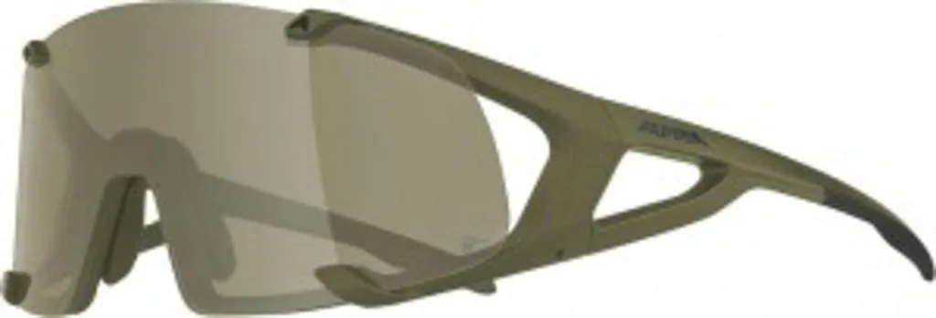 Occhiali Alpina HAWKEYE Verde Oliva - Protezione Professionale Outdoor