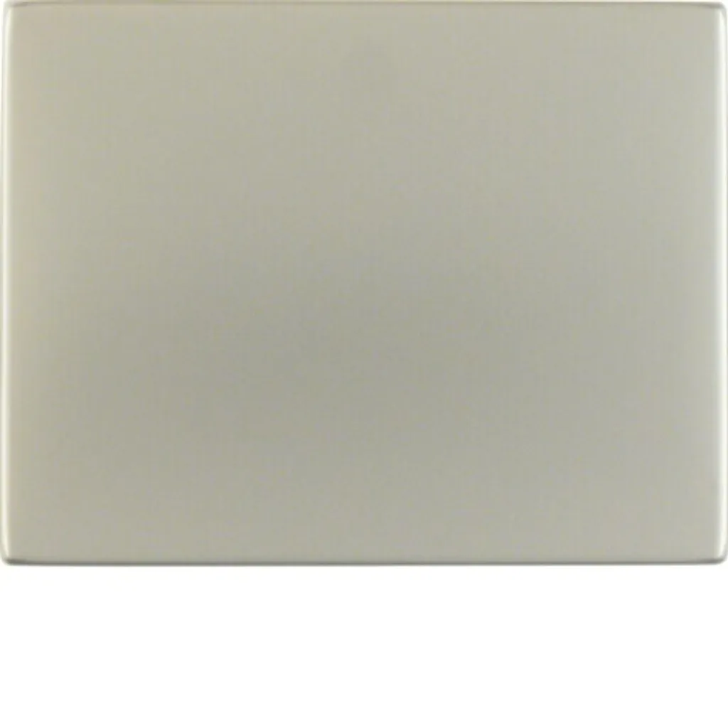 Bascule Berker K.5 robuste en véritable acier inoxydable brossé mat