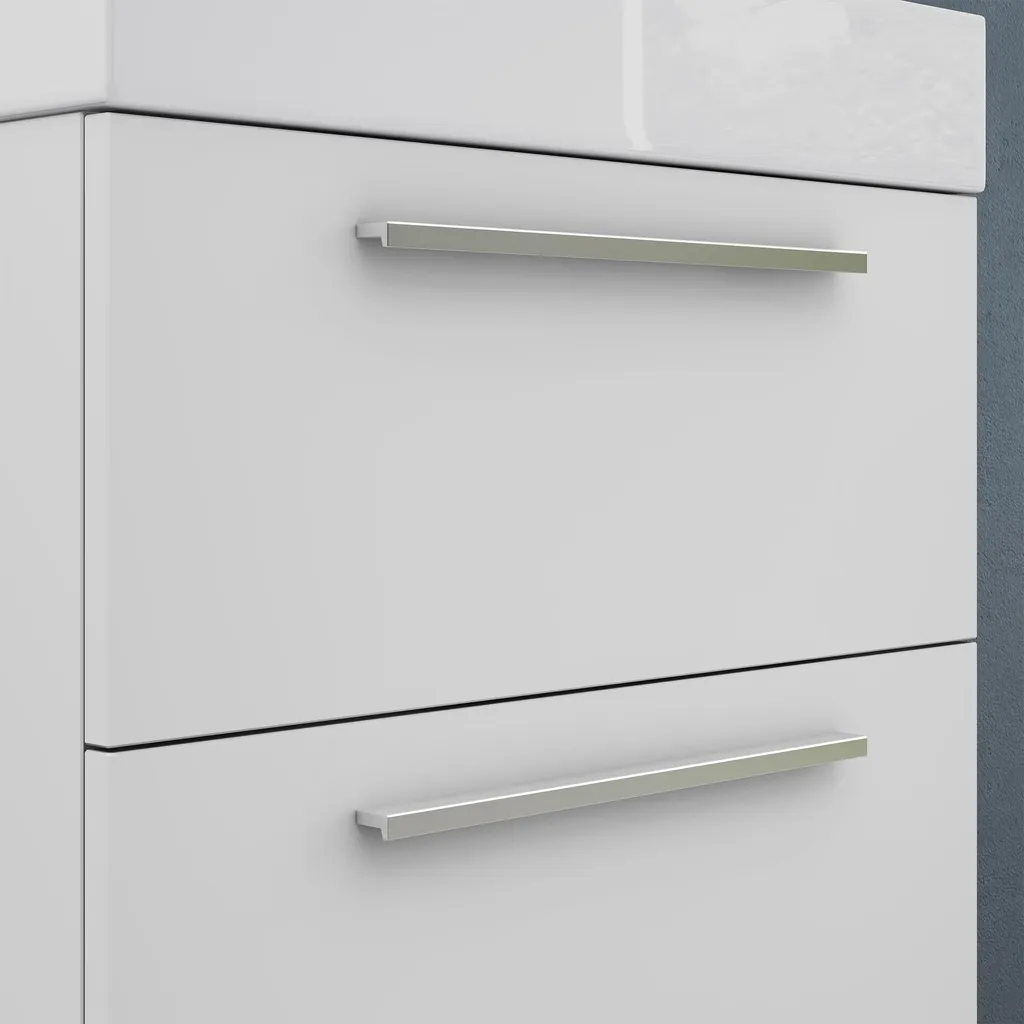 Gagnez de la Place en Salle de Bain avec ce Meuble de 60 cm Blanc Mat