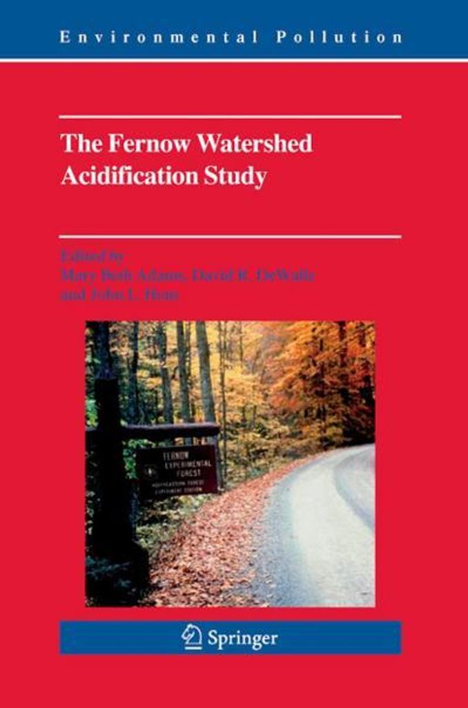 ISBN The Fernow Watershed Acidification Study, Englisch, Hardcover, 280 Seiten