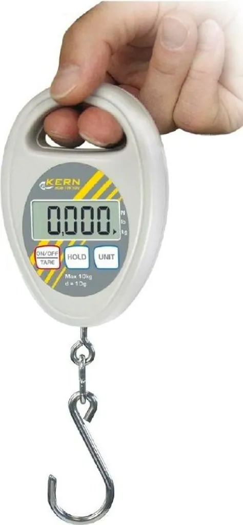 Balance de poche suspendue Kern HDB 10K10N avec fonction Data-Hold